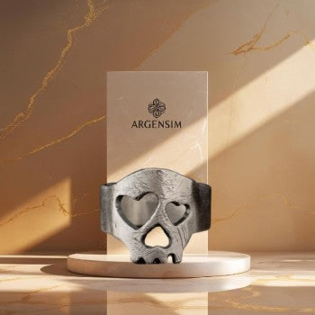 ARGENSIM - SKULLY💀 (Skull Silver Ring )