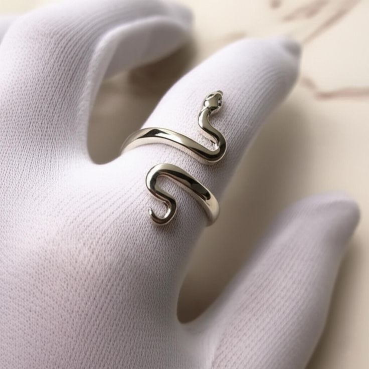 ARGENSIM - ANILLOS 🐍(Snake silver ring)