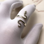 ARGENSIM - ANILLOS 🐍(Snake silver ring)