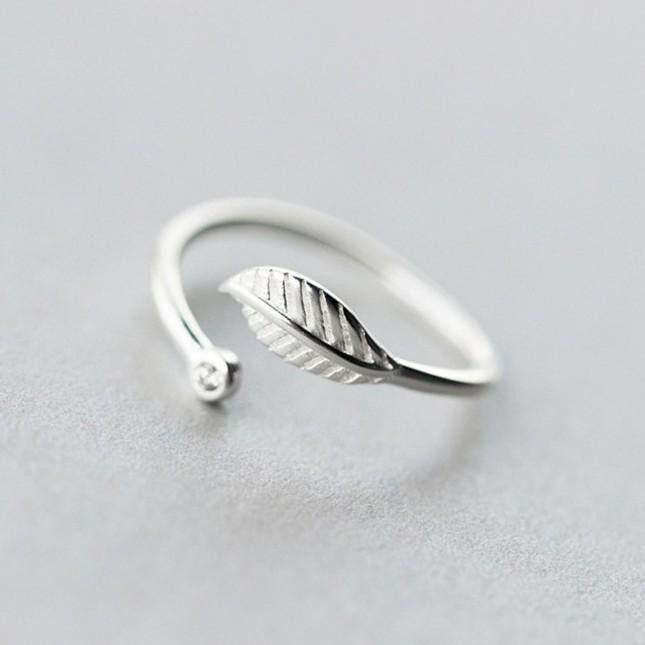 ARGENSIM - LEAFLLY🍃 (Leaf silver ring)