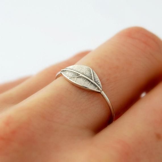 ARGENSIM - LEAFLLY🍃 (Leaf silver ring)
