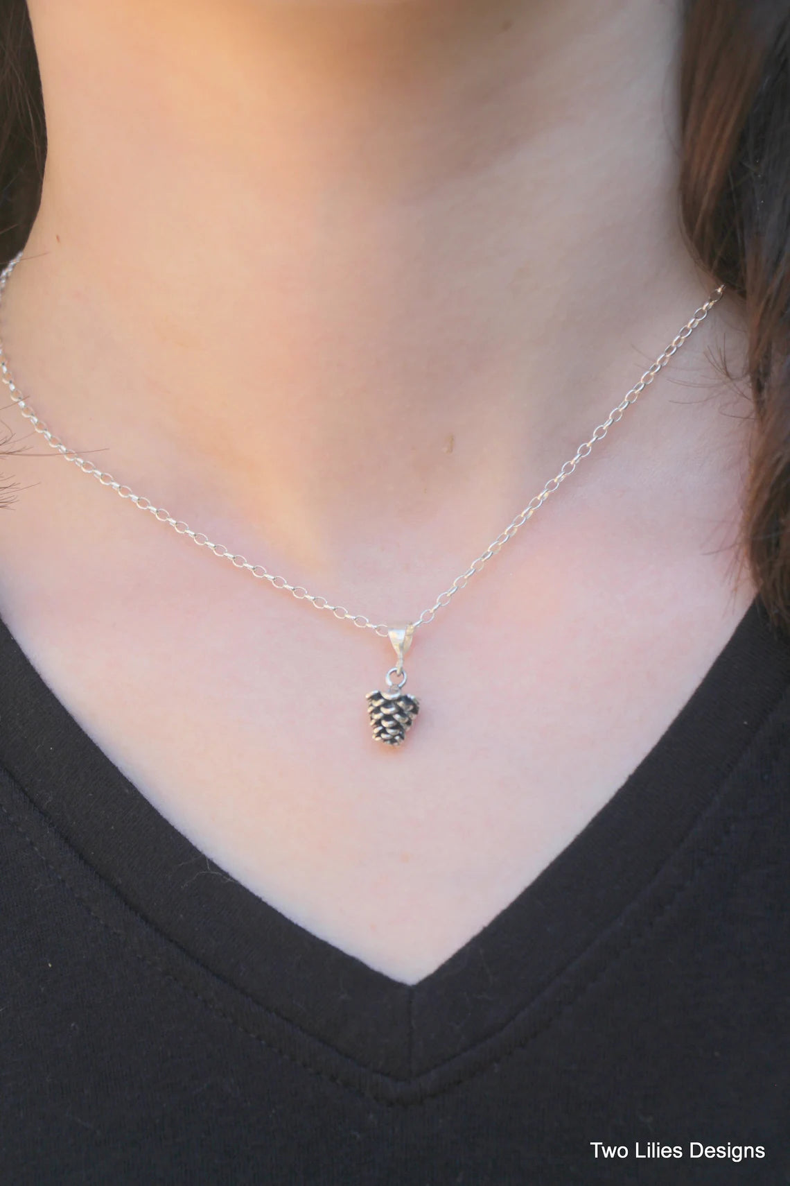 ARGENSIM- PINCLOS 🌲 Set (Pinecone Sterling Silver Jewelry Set)