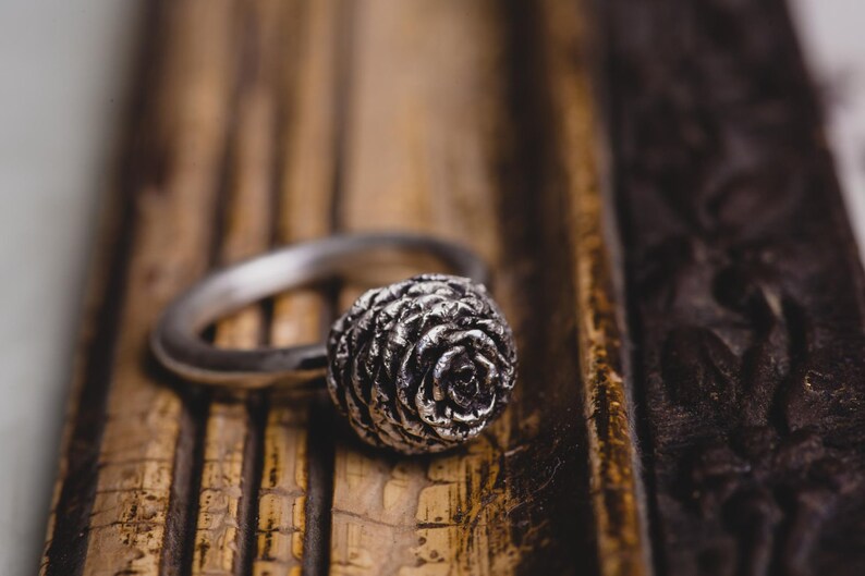 ARGENSIM- PINCLOS 🌲 Set (Pinecone Sterling Silver Jewelry Set)