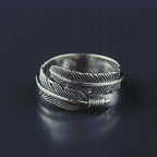 ARGENSIM - LEAFLLY🍃 (Leaf silver ring)